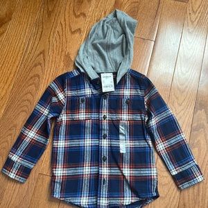 Oshkosh 3T fall shacket NWT